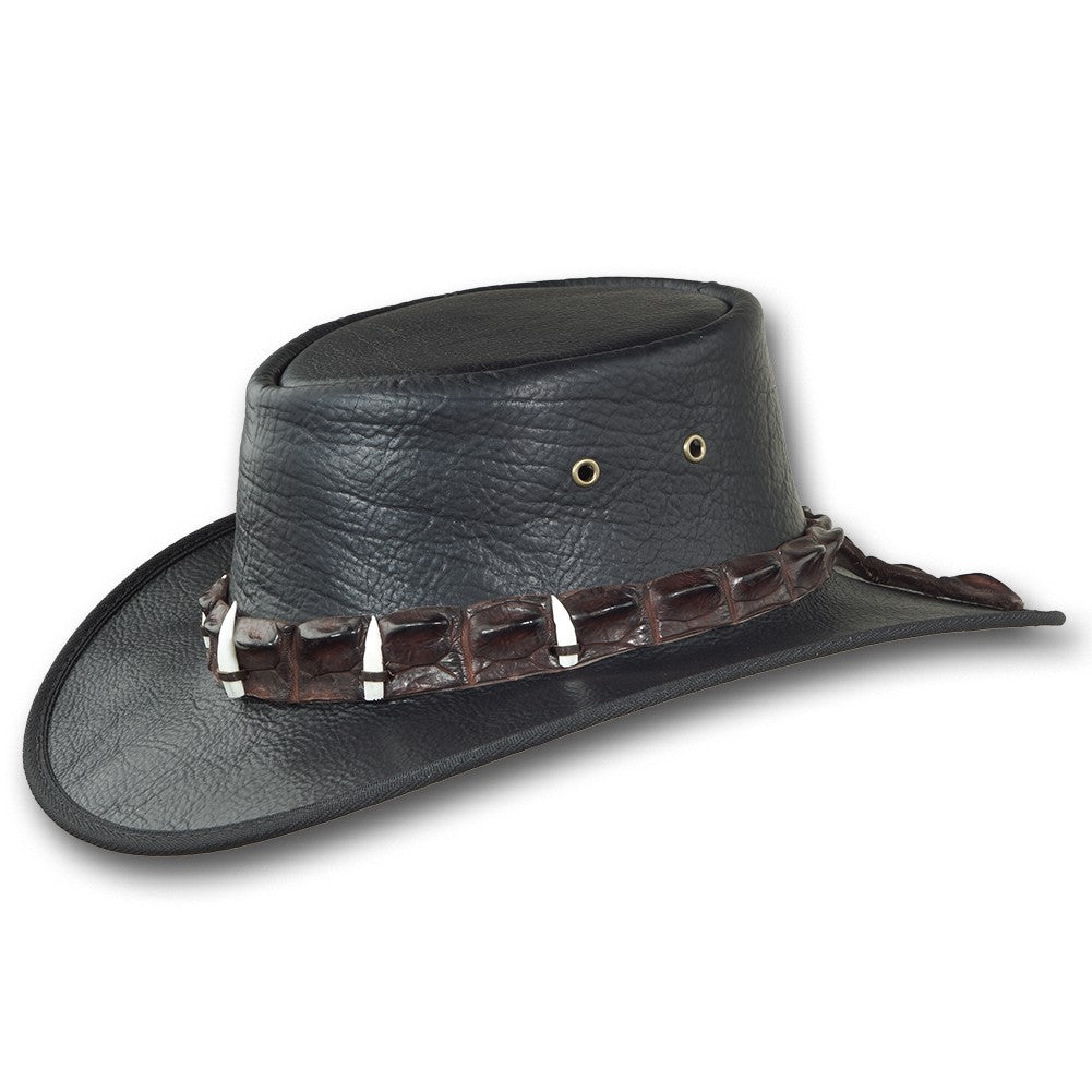 The Outback Colorado - Bison Leather with Genuine Australian Crocodile ...