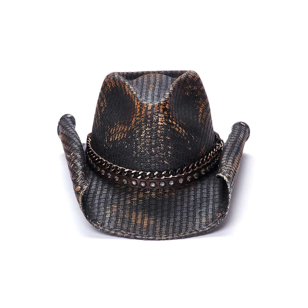 The Leadville - Black Western Cowboy Hat - One Size Adjustable