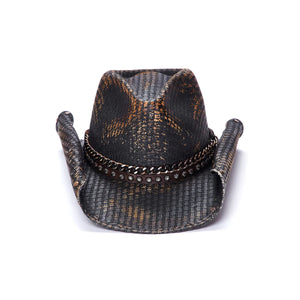 The Leadville - Black Western Cowboy Hat - One Size Adjustable