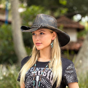 The Leadville - Black Western Cowboy Hat - One Size Adjustable