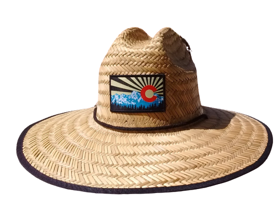 Wide Brim "Colorado Sky" Sun Protection Hat - One Size fits Most - RMOHATS