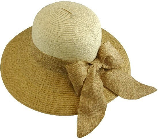 The Tupelo Fashion Sun Hat  with Ribbon- Adjustable Size - RMOHATS