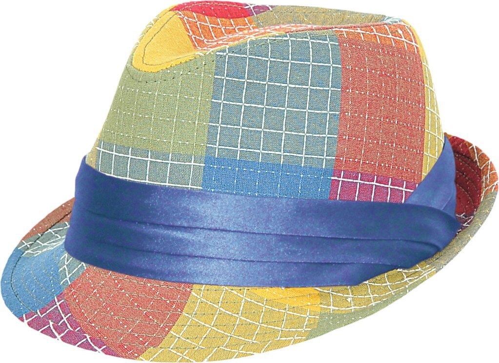 Multi Colored Packable Fedora - Lighweight - RMOHATS