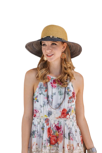 Beach Day Sun Hat - Adjustable to XS-L - RMOHATS